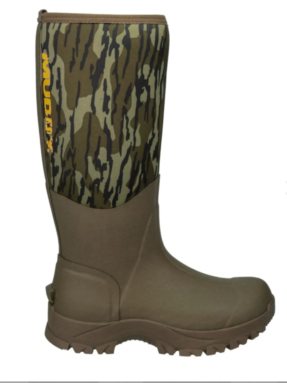 Men’s Camo Neoprene Mud Boot - Olive/Brown